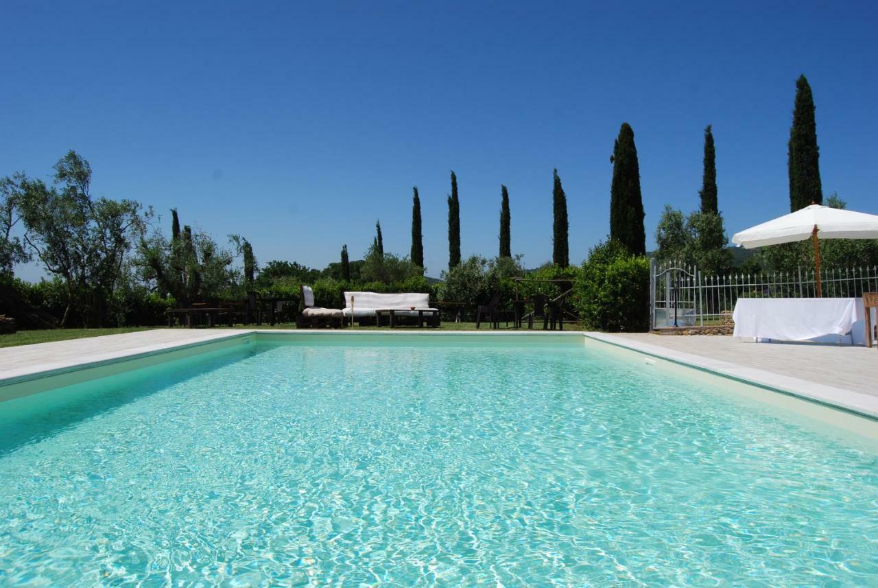 Villa Sara Suvereto Bagian luar foto